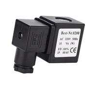 Bobina elettrovalvola Bobina in rame 12vdc 24vdc Ac24v 36v 110v 220v 380v Diametro interno 13mm Altezza 41m(DC24V)