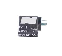 Bobina elettrovalvola EVI9 DC24V DC12V AC110V AC220V Apertura interna EVI9: 8 mm, altezza: 23,3 mm.(EVI9 DC24V 2.4W)