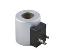 Bobina elettrovalvola idraulica a tre spine 02-DL foro interno 23MM altezza 50 AC220V DC24V(AC110V Iron Shell White)