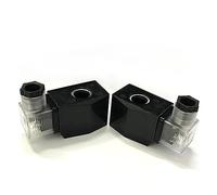 Bobina elettrovalvola normalmente chiusa impermeabile IP65 da 3/8" 1/2" 3/4" 1" 1-1/4" con indicatore LED 220 V CA 12 CC 24(110 Volt)