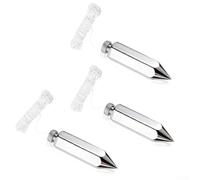 Bobina esagonale in acciaio laminato a freddo e ottone, 226,8 g, per un riferimento verticale affidabile nel fai da te e lavori di appalto (3 pezzi)