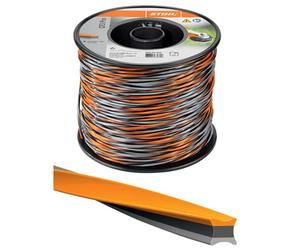 Bobina filo hi-tech a croce STIHL diametro 3.3 mm decespugliatore - Lunghezza filo: 180 m