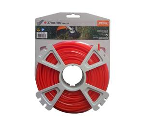 Bobina filo quadrato colore rosso STIHL diametro 2.7 mm decespugliatore - Lunghezza filo: 65 m