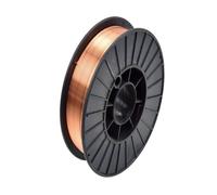 BOBINA FILO RAMATO 0,6 mm KG5 SALDATURA A GAS ACCIAIO SALDARE SALDATRICE 5 KG