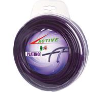 Bobina filo seghettato decespugliatore active platino viola nylon 3,3mm 194mt