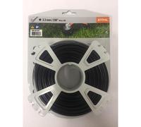 FILO NYLON STIHL TONDO NERO 3,3 MM X 38 METRI PER DECESPUGLIATORI E TAGLIABORDI