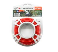 Bobina filo tondo colore rosso STIHL diametro 2.7 mm per decespugliatore - Lunghezza filo: 9 m