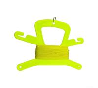 Bobina Galleggiante Immersione 23m Nylon Leggera | 23m nylon line, lightweight plastic, secure grip, easy winding, open frame design