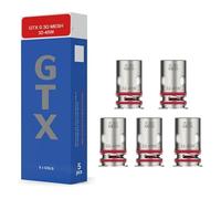 Bobina GTX Coil Mesh V-aporesso (0,3 Ω confezione da 5) [DTL 32-45 W] compatibile con Luxe X Pro/LUXE XR MAX 2 Kit/Armour GS/GEN PT80 S/GTX GO 80/Armour G Pod Vaporizzatore Originale - No Nicotine