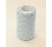 Bobina In Tulle A Pois Alta 12.5 Cm Per 25 Metri (Celeste)