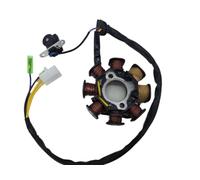 bobina magneto statore Magneto Statore Bobina Per GY6 50CC 8 Poli Singola Doppia Accensione Statore 4 Fili Moto Generatore Magneto Statore Bobina