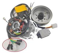 Bobina magneto statore motore Per Minarelli AM6 Per Derbi Senda Moto CDI Box Accenditore Volano Rotatore Unità Raddrizzatore Statore Bobine Di Accensione Set(6649005-94mm)