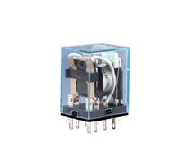 Bobina MY4NJ AC12V AC24V DC12V DC24V 36V AC110V AC220V AC380V HH54P 5A 220V Relè elettromagnetico in miniatura for uso generale(Have stock,DC12V)