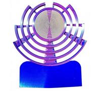 Bobina oscillante multi onda, disco polarizzatore per meditazione e relax, migliora la vitalità e la mentalità positiva, ideale per soggiorno e ufficio