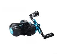 Bobina per baitcasting, con allarme Drag Click e sistema anti-gioco, linea leggera per mini freni a regolazione fine, mano sinistra o destra, per acqua dolce (mano destra)