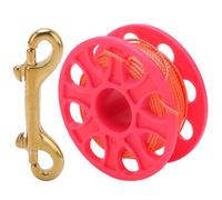 Bobina per Dito della Plastica con Gancone A Doppia estremità Scarpe Immersioni Dita delle Dita Bobine Bobine della Guida La Cubas Cubas Accessori Cave