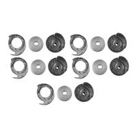 Bobina per Macchina da Cucire 17 mm in Ferro con Set di Bobine e Telai per Riparazione Scarpe per Artigiani, Calzolai, Fai da Te