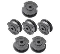 Bobina per Tagliaerba,6 Pezzi,Compatibili con Bosch Art 23 SL 26 SL,Ricambio per Rasaerba e Linea Trimmer,Bobina di Ricambio,filo del trimmer e pezzo di ricambio della tagliatrice