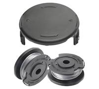 Bobina per Tagliaerba,Compatibili con Bosch Art 23 SL 26 SL,Ricambio per Rasaerba e Linea Trimmer,Coperchio della bobina,coperture della bobina di ricambio(2 Bobina+1 Coperchio della bobina)