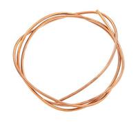 Bobina per Tubi in Rame Morbido, Diametro Esterno 6 Mm, Diametro Interno 5 Mm, Resistenza Alla Corrosione, Resistenza Alle Alte Temperature, Lunghezza 2 M, per Frigorifero,