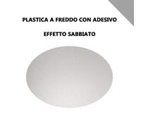 Bobina plastica adesiva a freddo 1270mm x 50m effetto sabbia per foto