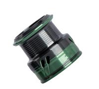 Bobina professionale per filature in metallo compatta bobina da pesca lunga per acque dolci Rilevamento preciso dei pesci bobine di pesca ad alta capacità