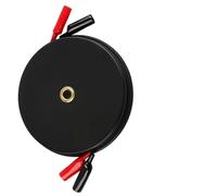 Bobina retrattile per multimetro, cavo di prolunga con clip, bobina compatta in plastica per diagnostica automobilistica e test elettrici (9 m)