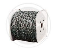 bobina rotolo 10 mtl catena genovese acciaio zincato n 32 Ø 12 mm fune
