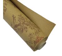 Bobina Rotolo Carta AVANA PRIMAVERA ROSSO 80 cm x 25 metri 1C9A