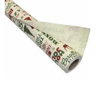 Bobina Rotolo Cartopack VERY CHRISTMAS AVORIO 100 cm x 25 mt 40 MY 1C9A
