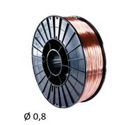 BOBINA SALDATURA FILO PER SALDATRICE ø0,8mm GAS ACCIAIO SALDARE telwin deca