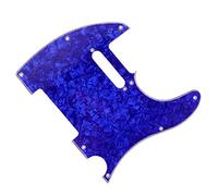 Bobina singola a 8 fori per chitarra elettrica stile for For TL Pick Guard Piastra antigraffio Piastra in PVC a 3 strati Parti di Chitarra Elettrica (Color : 02)