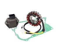 Bobina Stator Moto Compatibile Con Piaggio Per X9 250 1998 1999 2000 2001 2002 2003 2004 2005 496264 496454 496256 Kit Guarnizioni Regolatore Bobina Magnete Statore