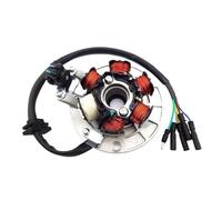 Bobina statore Magnete Adatta per Moto, ricambi e Accessori, Guarnizione statore Magnete Motore con Luce per YX140 YX 140cc Pit Dirt Motocross