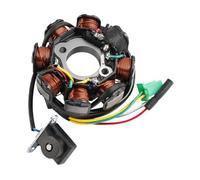 Bobina statore Magnete Adatta per Moto, ricambi e Accessori, statore per Scooter con 8 Poli per Motore GY6 157QMI 152QMI 150cc 125cc a 4 Tempi.
