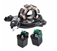 Bobina Statore Magnete Generatore Moto E Kit Relè Avviamento Solenoide Per CRF250X CRF 250 X 05 2006 2007 2008 2009 2012