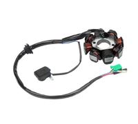 Bobina statore Magnete per Moto 1 pz 8 Bobine Statore alternatore a Magnete CC Sostituzione statore per Scooter e ciclomotori a 4 Tempi per GY6 50cc-150cc