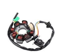 Bobina statore Magnete per Moto, 8 Bobine, statore, Bobina di accensione, Magnete per GY6 49cc 50cc 110cc 125cc 150cc 139QMB 147QMD 152QMI 157QMJ Scooter Ciclomotore