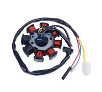 Bobina statore Magnete per Moto, Accessori per ricambi, statore alternatore Magnete a 8 Bobine per Motore Scooter ciclomotore 139QMB 139QMA per GY6 49cc 50cc