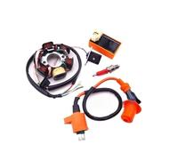 Bobina statore Magnete per Moto, ricambi per ciclomotori, statore Magnete a 6 Poli, Bobina di accensione a 6 Pin, centralina CDI AC A7TC per Motore GY6 49cc 50cc, Scooter