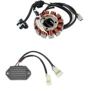 Bobina statore motore e raddrizzatore regolatore di tensione compatibile con YZ450 YZ450F 2010 2011 2012 2013 con guarnizione(B)