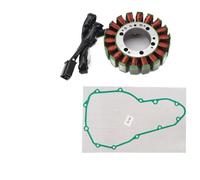 Bobina statore motore e raddrizzatore regolatore di tensione con guarnizione compatibile con 650 EX650 ABS EX650 6F 2007 2008 2009 2010 2011(C)