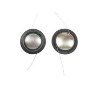 Bobina tweeter da 4 ohm e 25,4 mm, membrana in titanio importata + membrana in seta, telaio in alluminio bianco da 25,5 mm, for altoparlante 026TS 2 pezzi
