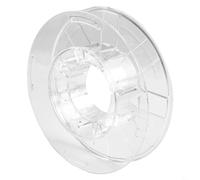 Bobina vuota per luci natalizie, filo, corda e cavi Ethernet, diametro 180 mm, bobina in plastica con colore trasparente per organi
