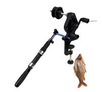 Bobinatore Per Lenze Da - 560g Articolo In Acciaio Da 28 Cm E Avvolgitore Compatto Per Mulinello Senza Torsione, Base Con Due Alberi In Acciaio Inossidabile | Piattaforma Robusta Antiscivolo Pic