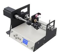 Bobinatrice automatica, ribobinatrice elettrica, avvolgitore di filo di precisione ± 0,01 mm con display LCD, avvolgitrice per lenza di livello industriale per componenti elettronici