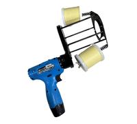 Bobinatrice della bobina, Avvolgitrice for nastri for aria condizionata 12V, strumento for avvolgere nastri for tubi ondulati in rame con batteria al litio per spirali, bobine motore(A Close Type)