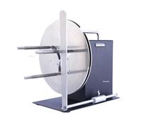 Bobinatrice della bobina, R9 Regolazione manuale a velocità e indietro Riavvolgitore sincrono automatico, Macchina for il riciclaggio a carta con stampante for etichette con codici a barre per spirali