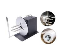 Bobinatrice, Riavvolgitore for etichette a velocità regolabile con bobina for etichette for abbigliamento, macchina for codici a barre autoadesiva con riavvolgitore automatico bidirezionale Robusto e