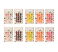 Bobine colorate da 150 pezzi, bobine da cucito in plastica in colori assortiti, bobine trasparenti durevoli per macchina da cucire, lavoro manuale con 150 pezzi in diversi colori,